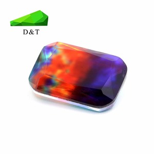 Chất lượng cao actagon lỏng đá quý đá tổng hợp ammolite - Product Image 3