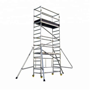 De perfiles de extrusión de aluminio paneles compuestos de 20m andamio Torre <span class=keywords><strong>rodapies</strong></span> - Product Image 1