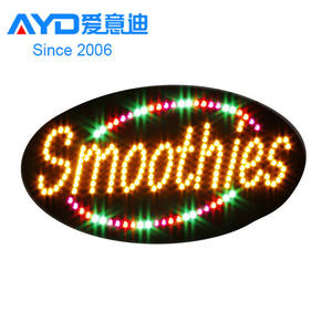 Hot Cake Indoor Advertising LED Open Sign Smoothies <strong>Program</strong> LED Display LED Gas Price Sign - Product Image 4