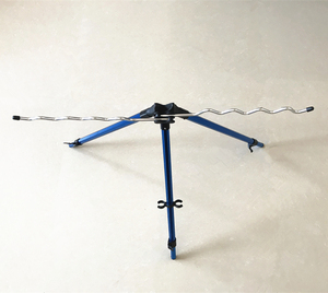 <span class=keywords><strong>Support</strong></span> télescopique de <span class=keywords><strong>canne</strong></span> à pêche en plein air, nouveau, <span class=keywords><strong>Support</strong></span> de 9 cannes, mer plage, trépied - Product Image 2