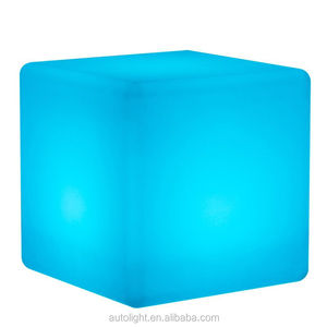 YS 30 cm Colores Que Cambian Noche LED Recargable Cubo Silla, Ideal para Uso En Interiores y Al Aire Libre Camino de - Product Image 3