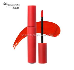 Makeup Matte Velvet Lip s Sexy Nude Pigment Lipstick liquid lip gloss private label - Product Image 1