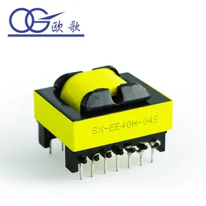 China Supplier Industrial Power Supplies Horizontal EE40 220v To 100v Transformer
