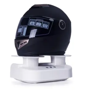 Motorcycle helmet deodorizer dryer and sterilizer