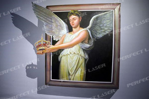 Máquina de impresión de fotomural 3D de fábrica, impresora de pared de pintura de lienzo Vertical - Product Image 2