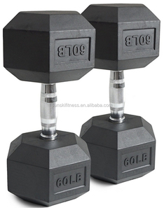 Good quality black coated hex RUBBER CUFFLINK for CrossFit - Product Image 4