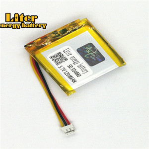 Socket 2.0-3 P 3.7 V 504040 1200 mah lipo battery Rechargeable solar li ion polymer lithium battery with PCM - Product Image 3