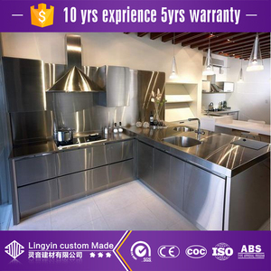Cina armadio da cucina fabbrica nuovo modello di alluminio armadio da cucina con armadio da cucina cerniere - Product Image 3