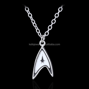 Star Trek Collar Colgante de Metal de Plata Comunicador <span class=keywords><strong>La</strong></span> Oscuridad Comandancia - Product Image 1
