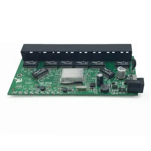 High Quality 10/100/1000Mbps 8 Ports VLAN DC Output 12V Reverse PoE Switch Rpoe PCB Board