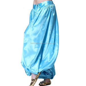 En iyi dans harem pantolon GENIE PANTOLON PANTOLON ORYANTAL dans kostümü ELBISE KıYAFETI ARTı BOYUTU - Product Image 3