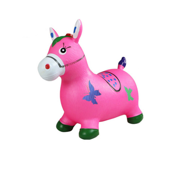 Pink Large Rody Horse Rody Inflatable Horses Fun And Safe Bouncy
