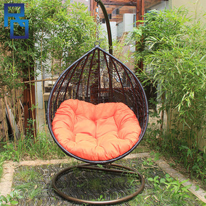 Ratán y mimbre jardín <span class=keywords><strong>colgante</strong></span> <span class=keywords><strong>silla</strong></span> columpio marco de aluminio al aire libre de mimbre y ratán <span class=keywords><strong>silla</strong></span> columpio - Product Image 1