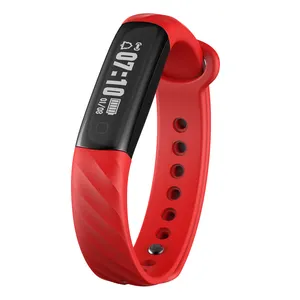 Iwo ritmo cardíaco Bluetooth Sports wristband pedometer mensaje recordatorio i5HR pulsera inteligente