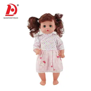 Huada 2023 bonito anjo brinquedos lifelike, vinil, bebê, reborn, boneca com olhos de brilho para menina, jogar