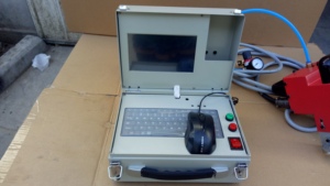 Handheld <span class=keywords><strong>name</strong></span> <span class=keywords><strong>tag</strong></span> Dot Peen Auto Chassis VIN Anzahl Kennzeichnung Maschine - Product Image 2