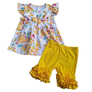 2018 summer <span class=keywords><strong>barbie</strong></span> clothes ruffle lace children clothing wholesale - Product Image 6