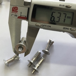 Utilisez Southco Hammer Rivets à entraînement à tête fraisée antivol faciles à installer pour les gros travaux Petits travaux entre 1/4*3/4 - Product Image 2
