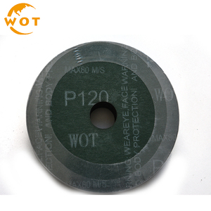5''fused abrasivo de óxido de aluminio disco de fibra para <span class=keywords><strong>la</strong></span> molienda de mármol - Product Image 1