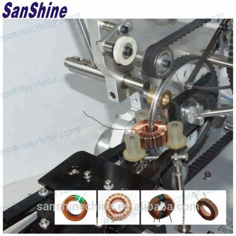 Máquina de enrolamento toroidal automática da série ss900b6, substituição da bobina final od 10 ~ 80mm)