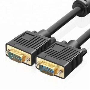 HD 15 Pin Nam Để Nam <span class=keywords><strong>VGA</strong></span> Tiêu Đề Cáp 15M Awm 2919 VW-1 Điện Áp Thấp Cáp Máy Tính 50ft - Product Image 2