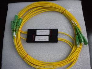 โพลาไรซ์รักษา WDM Coupler FC/APC ไฟเบอร์ออปติก980/1550nm 2*2 Coupler - Product Image 4