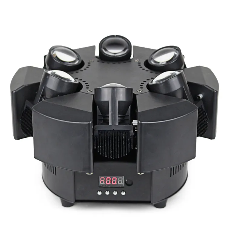 6 Head RGBW 4in1 LED Smart Beam Moving Head Lights