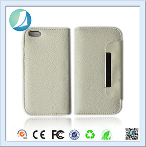 Grande Promotion! Retournez Wallet PU Cuir + PC à l'intérieur Mobile Téléphone Cas pour l'iphone 6 Plus - Product Image 1
