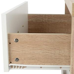 Hot Sale <strong>Oak</strong> 2 White Drawers Natural Modern <strong>Bedside</strong> Tables Wood for Bedroom Storage <strong>Bedside</strong> <strong>Cabinet</strong> Night Stand <strong>Bedside</strong> Table - Product Image 5