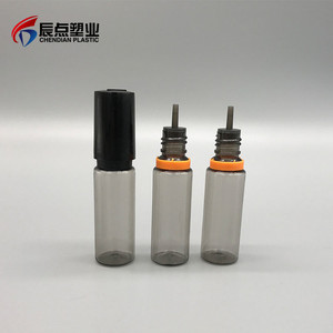 Nuevos productos artículo seguridad jugo <span class=keywords><strong>10</strong></span> ml 20 ml 30 ml plástico PET ámbar cuentagotas botellas con tapa de rosca - Product Image 6