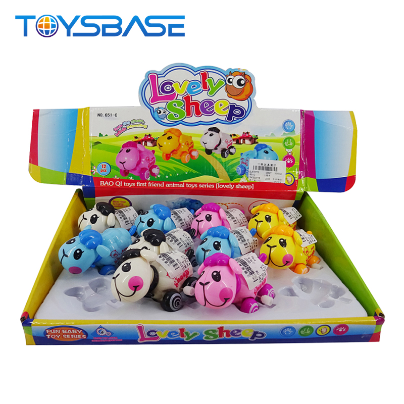 Детская маленькая пластиковая игрушка, овечка, заводные игрушки для продажи