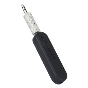 Handfree רכב Bluetooth מוסיקה מקלט אוניברסלי 3.5mm הזרמת A2DP אלחוטי אוטומטי AUX אודיו מתאם עם מיקרופון עבור טלפון MP3