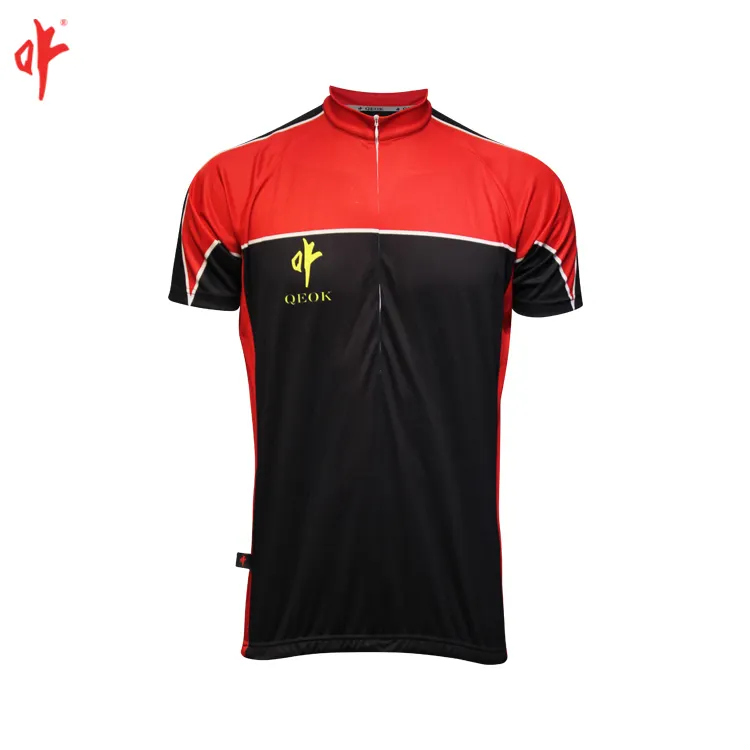 Wholesale polyester sublimation print dry fit mens cycling wear, cycling jersey, cycling clothing for men