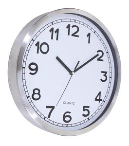 Bán Buôn Nhôm Khung Kim Loại Hiện Đại Thiết Kế Thạch Anh Battery Operated Đồng Hồ Treo Tường Cho Trang Trí Nhà - Product Image 1