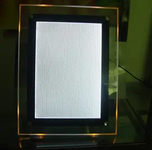 LED Acrilico PMMA foglio LGP acrilico foglio per la luce del led con il laser punteggiano, stampa di seta