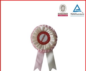 Wholesale Custom logo Printed Paper Card or Tin Plate <strong>Horse</strong> Award Ribbon <strong>Rosettes</strong> - Product Image 6