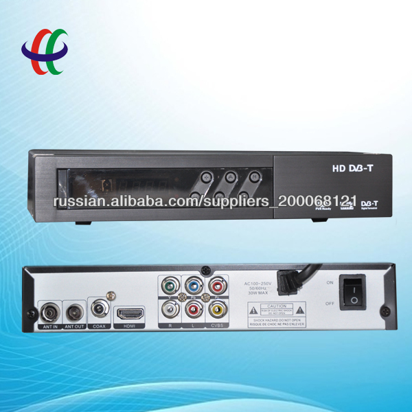 HD DVB-T2 ресивер с поддержкой обновление USB H.264 MPEG-4 1080p для России