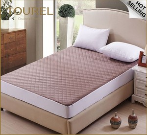 Housse de protection de matelas avec fermeture à glissière Protège-matelas Ensemble de housse de <span class=keywords><strong>couette</strong></span> en coton Ensemble de draps de literie - Product Image 4