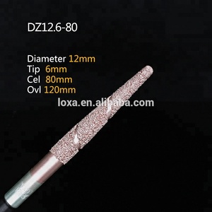 Hàn Kim Cương Điêu Khắc Bits Cho Khắc Granite Đá Cẩm Thạch Ngọc Chạm Khắc Công Cụ Được Sử Dụng Trên Máy CNC - Product Image 4