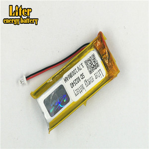 Plug 1.0-2 P 3.7 V 802540 1000 mah high quality li-ion Polymer battery for small machine - Product Image 3