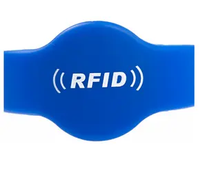 도매 근접 RFID 125KHz 이벤트 활동 스마트 실리콘 팔찌 팔찌