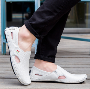 Up-1122r Wholesale China Casual Footwear Men PU <strong>Leather</strong> <strong>Slip</strong> <strong>on</strong> <strong>Shoes</strong> for Summer - Product Image 5
