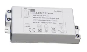 Huarui-Controlador led de atenuación triac, 12w, 20w, 30w, 50w, voltaje constante, 0-10V, DALI, 12v, adaptador de fuente de alimentación CC