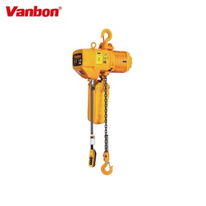 Vankbon รอกโซ่ไฟฟ้าไร้สายรีโมทคอนโทรล3เฟส150กก. รอกก่อสร้างโลหะร้านอาหาร - Product Image 2