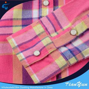 Camicie personalizzate da <span class=keywords><strong>donna</strong></span> a <span class=keywords><strong>quadri</strong></span> in cotone 100% fantasia firmate a maniche lunghe più vendute - Product Image 5