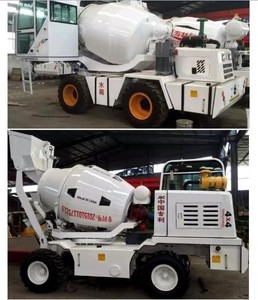 1.6 M3ขนาดเล็กดีเซล4*4 Self Propelled Self Loading คอนกรีตผสม/ผสมมือถือรถบรรทุกสำหรับขาย - Product Image 3