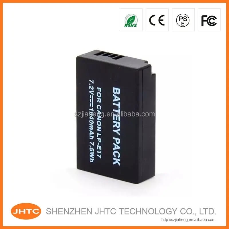 Rechargeable Camera battery E17 LPE17 LP-E17 Battery For Canon EOS 750D 760D M3 Camcorder