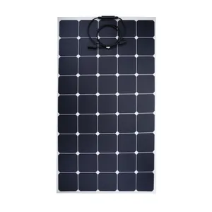 고효율 150 와트 sunpower 유연한 태양 전지 패널 캠핑 만든 의해 sunpower 태양 전지