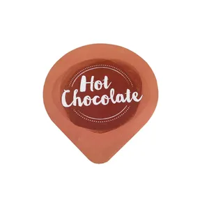Hot chocolate sealing aluminum foil lid
