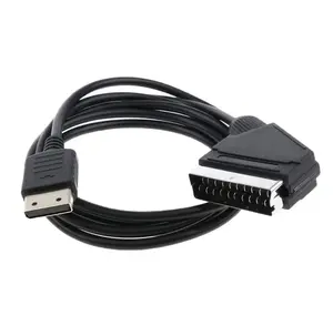 1.8 m 6FT DC Scart RGB AV Kabel Audio Kabel Cord Lead Video Connector voor Sega Dreamcast